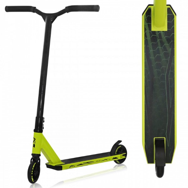 Triukinis paspirtukas SportVida ST9, Geltonos spalvos