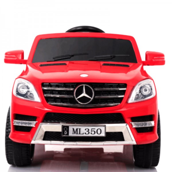 Vaikiškas elektromobilis „Mercedes ML“ (110 * 67 * 53cm) su muzika / „Light“ / nuotolinio valdymo pultu „Raudona“