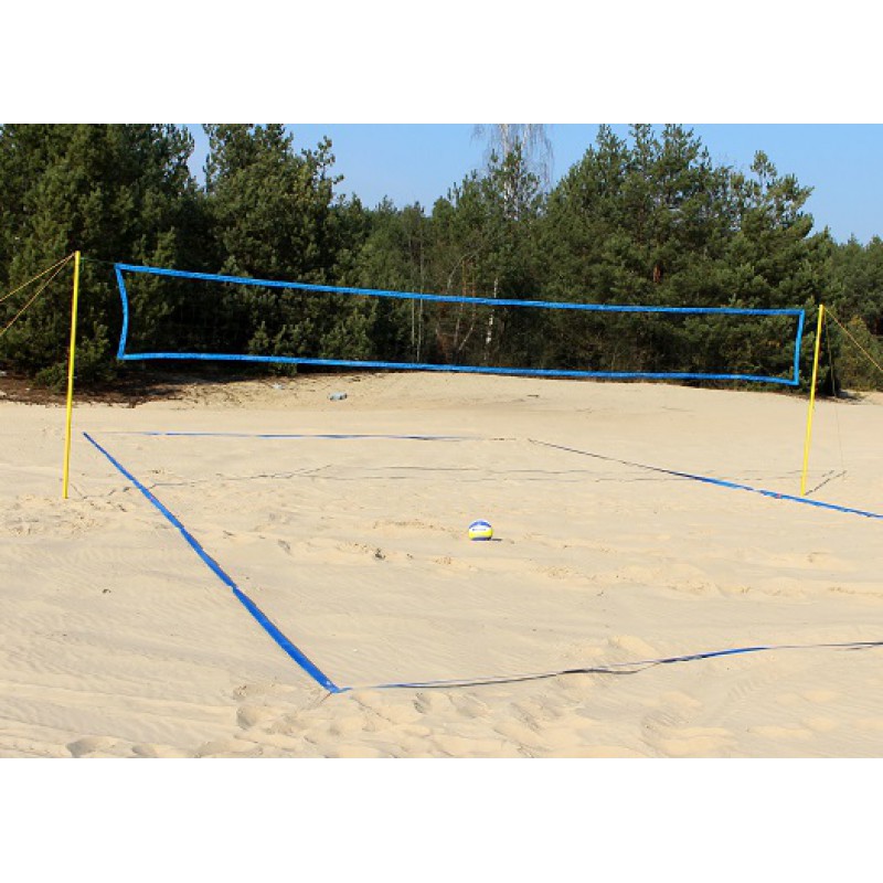 Paplūdimio tinklinio Linijos 8x16m - Raudonos spalvos Paplūdimio tinklinio Linijos 8x16m - Raudonos spalvos