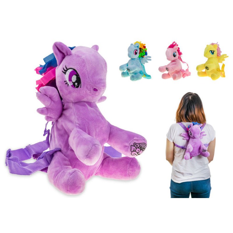 Pliušinis arkliukas-kuprinė ,,My little pony” Pliušinis arkliukas-kuprinė ,,My little pony”
