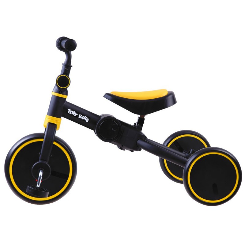Triratukas "Tiny Bike 3in1", geltonas Triratukas "Tiny Bike 3in1", geltonas