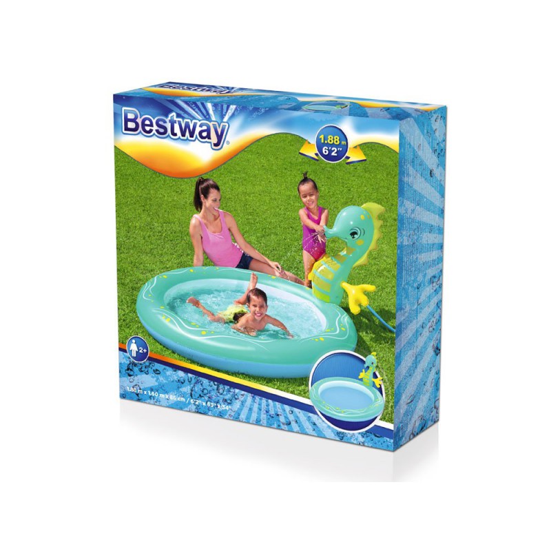 Pripučiamas baseinas Bestway "Jūrų arkliukas", 188 cm Pripučiamas baseinas Bestway "Jūrų arkliukas", 188 cm