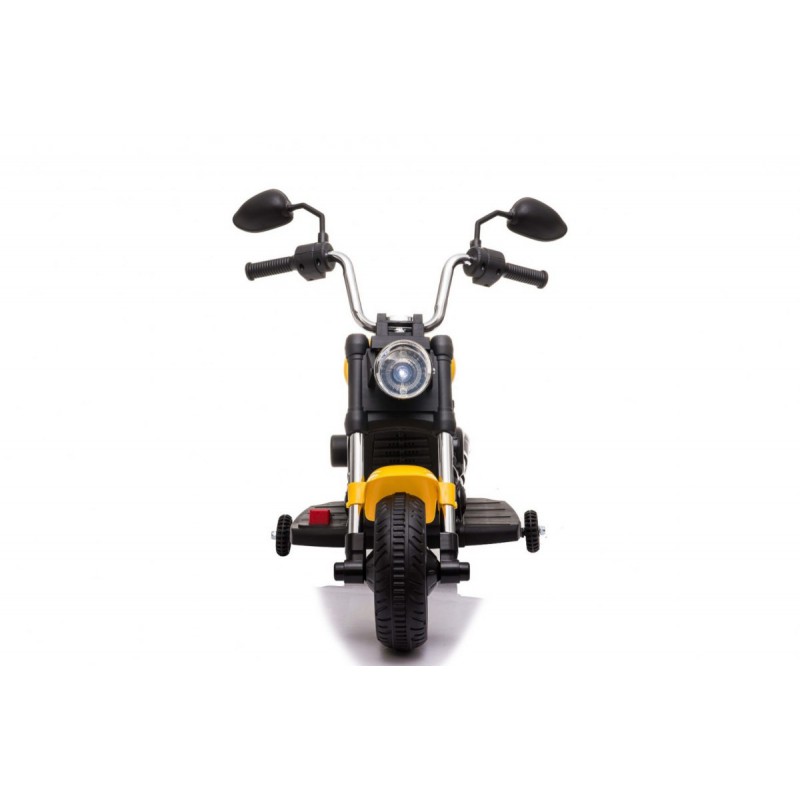 Elektrinis motociklas "V-Max", geltonas Elektrinis motociklas "V-Max", geltonas