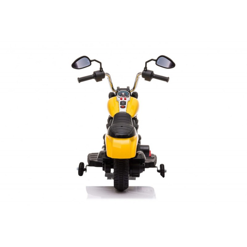 Elektrinis motociklas "V-Max", geltonas Elektrinis motociklas "V-Max", geltonas
