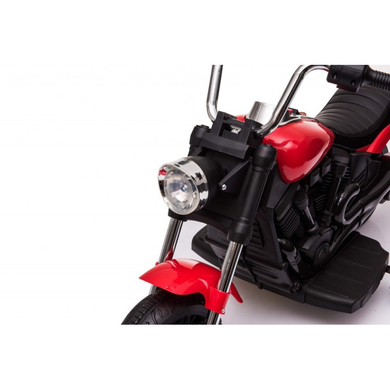 Elektrinis motociklas "V-Max", raudonas Elektrinis motociklas "V-Max", raudonas