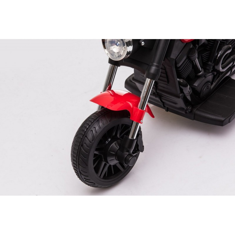 Elektrinis motociklas "V-Max", raudonas Elektrinis motociklas "V-Max", raudonas