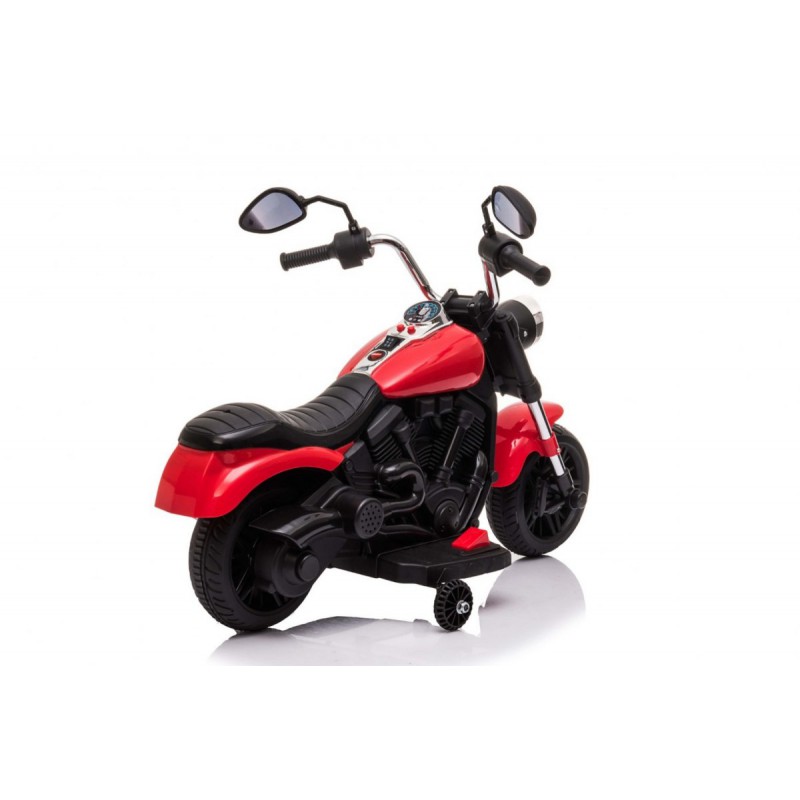 Elektrinis motociklas "V-Max", raudonas Elektrinis motociklas "V-Max", raudonas