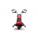 Elektrinis motociklas "V-Max", raudonas Elektrinis motociklas "V-Max", raudonas