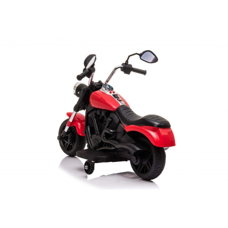 Elektrinis motociklas "V-Max", raudonas Elektrinis motociklas "V-Max", raudonas