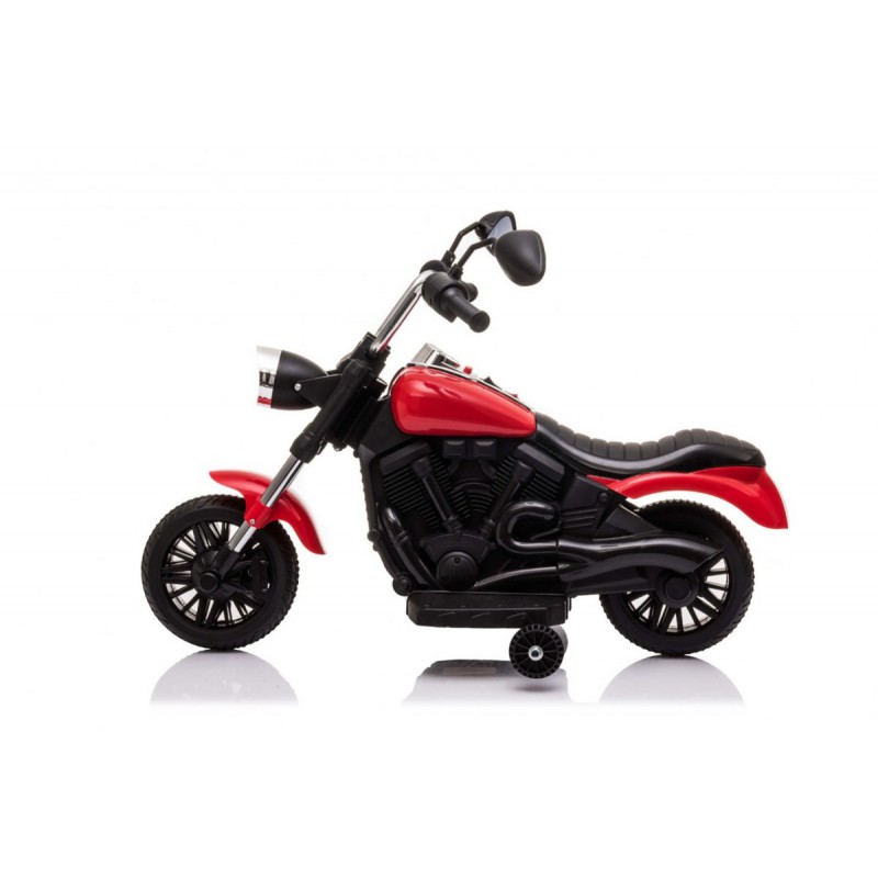 Elektrinis motociklas "V-Max", raudonas Elektrinis motociklas "V-Max", raudonas