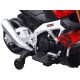 Elektrinis motociklas “Aprilia Tuono V4”, juodas Elektrinis motociklas “Aprilia Tuono V4”, juodas