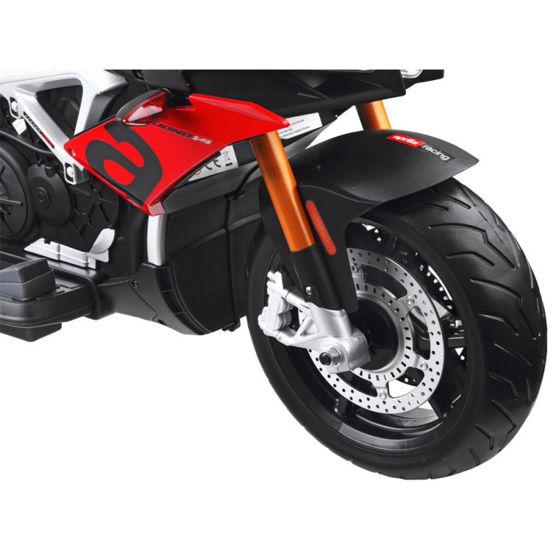 Elektrinis motociklas “Aprilia Tuono V4”, juodas Elektrinis motociklas “Aprilia Tuono V4”, juodas