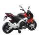 Elektrinis motociklas “Aprilia Tuono V4”, juodas Elektrinis motociklas “Aprilia Tuono V4”, juodas