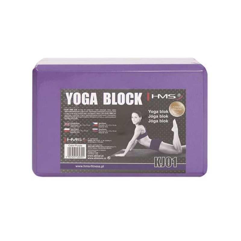 KJ01 YOGA BLOCK (purple)