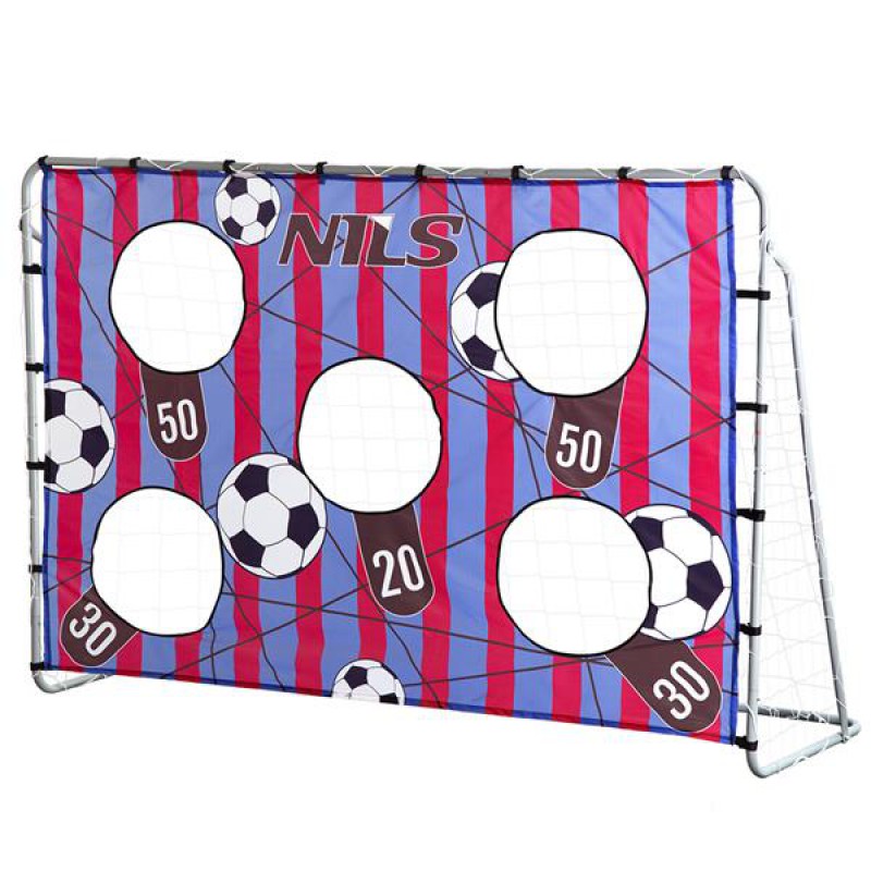 NT7788 2in1 SOCCER GOAL WITH NET AND TARGET PANEL NILS