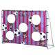 NT7788 2in1 SOCCER GOAL WITH NET AND TARGET PANEL NILS