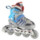 NH18192 4IN1 BLACK/BLUE SIZE S(29-33) IN-LINE SKATES/HOCKEY ICE SKATES