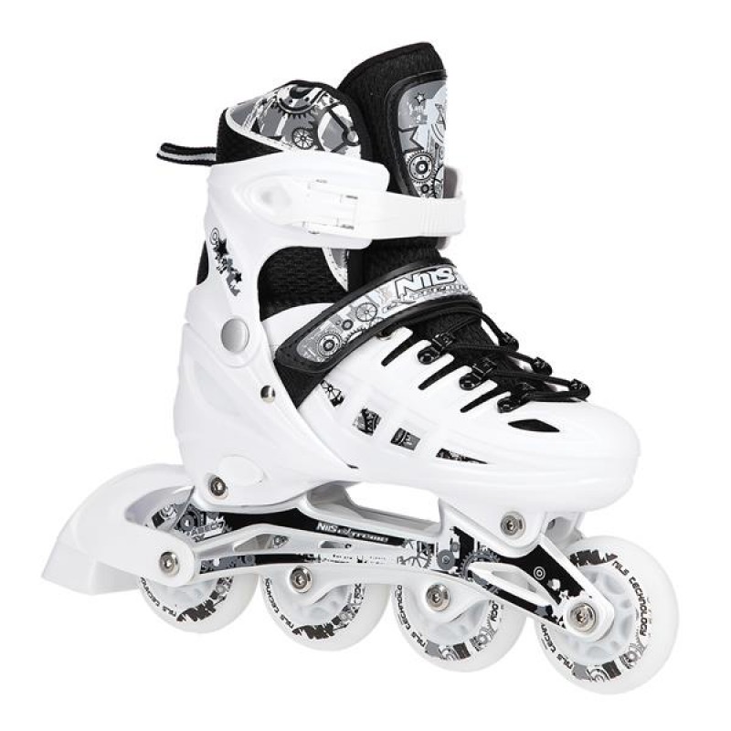 NH10905 4in1 LED SIZE L(39-42)  INLINE/ICE-SKATES NILS EXTREME