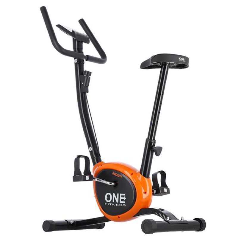 RW3011 BLACK-ORANGE  EXERCISE BIKE ONE FITNESS