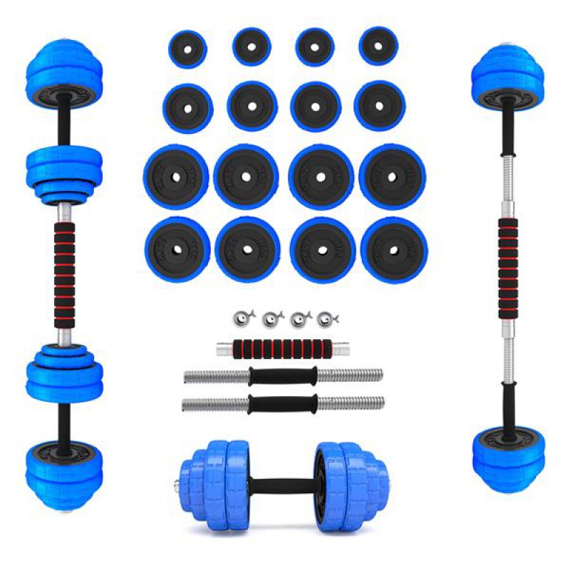 SGG30BAR DUMBBELL-BARBELL SET 30KG HMS