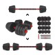 SGP30 COMPOSITE BARBELL AND DUMBBELLS SET 30 KG HMS