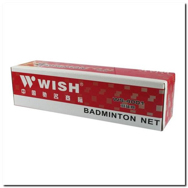 WS4001 PROFESSIONAL BADMINTON NET WISH