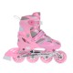 NH18366 A 2IN1 PINK SIZE L(39-42) IN-LINE SKATES/HOCKEY ICE SKATES