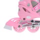 NH18366 A 2IN1 PINK SIZE L(39-42) IN-LINE SKATES/HOCKEY ICE SKATES