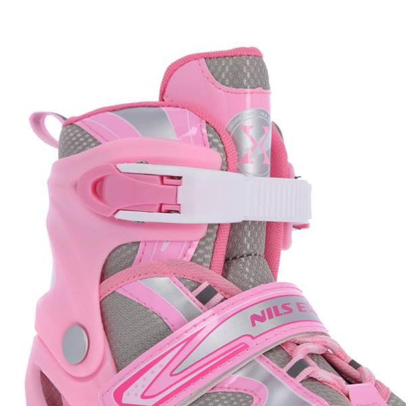 NH18366 A 2IN1 PINK SIZE L(39-42) IN-LINE SKATES/HOCKEY ICE SKATES