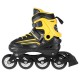 NH18190 2IN1 BLACK/ORANGE SIZE M(34-38) IN-LINE SKATES/HOCKEY ICE SKATES