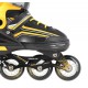 NH18190 2IN1 BLACK/ORANGE SIZE M(34-38) IN-LINE SKATES/HOCKEY ICE SKATES