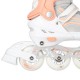 NH18190 2IN1 WHITE/PINK SIZE S(29-33) IN-LINE SKATES/FIGURE ICE SKATES