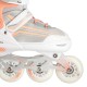 NH18190 2IN1 WHITE/PINK SIZE S(29-33) IN-LINE SKATES/FIGURE ICE SKATES