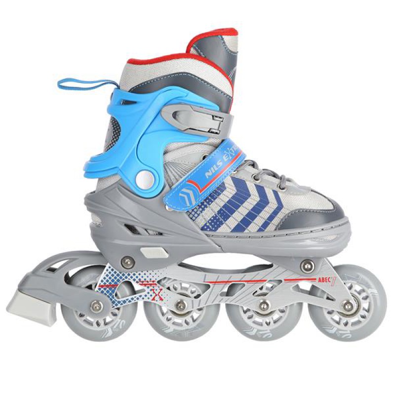 NH18192 4IN1 BLACK/BLUE SIZE S(29-33) IN-LINE SKATES/HOCKEY ICE SKATES