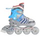 NH18192 4IN1 BLACK/BLUE SIZE S(29-33) IN-LINE SKATES/HOCKEY ICE SKATES