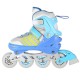 NH18192 4IN1 BLUE SIZE M(34-38) IN-LINE SKATES/HOCKEY ICE SKATES