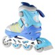 NH18192 4IN1 BLUE SIZE M(34-38) IN-LINE SKATES/HOCKEY ICE SKATES