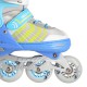 NH18192 4IN1 BLUE SIZE M(34-38) IN-LINE SKATES/HOCKEY ICE SKATES