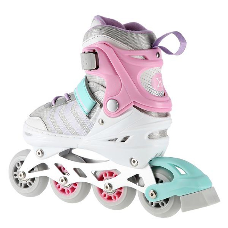 NH18192 4IN1 PINK SIZE S(29-33) IN-LINE SKATES/FIGURE ICE SKATES