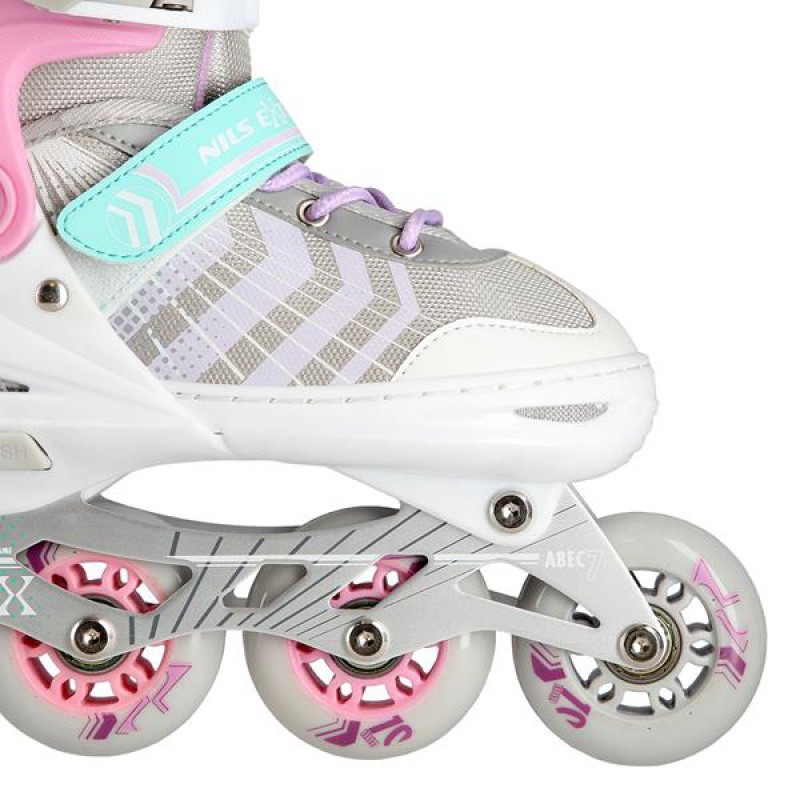 NH18192 4IN1 PINK SIZE S(29-33) IN-LINE SKATES/FIGURE ICE SKATES