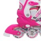 NF10927 A 2IN1 DARK PINK SIZE L(39-42) IN-LINE SKATES/FIGUREICE SKATES