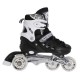 NH10905 4in1 BLACK SIZE M(35-38) INLINE/ICE-SKATES NILS EXTREME