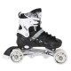 NH10905 4in1 BLACK SIZE M(35-38) INLINE/ICE-SKATES NILS EXTREME