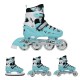 NH10905 4in1 MINT SIZE S(31-34) INLINE/ICE-SKATES NILS EXTREME