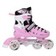 NH10905 4in1 PINK SIZE S(31-34) INLINE/ICE-SKATES NILS EXTREME