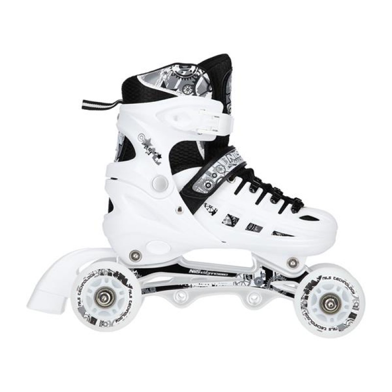 NH10905 4in1 LED SIZE S(31-34) INLINE/ICE-SKATES NILS EXTREME