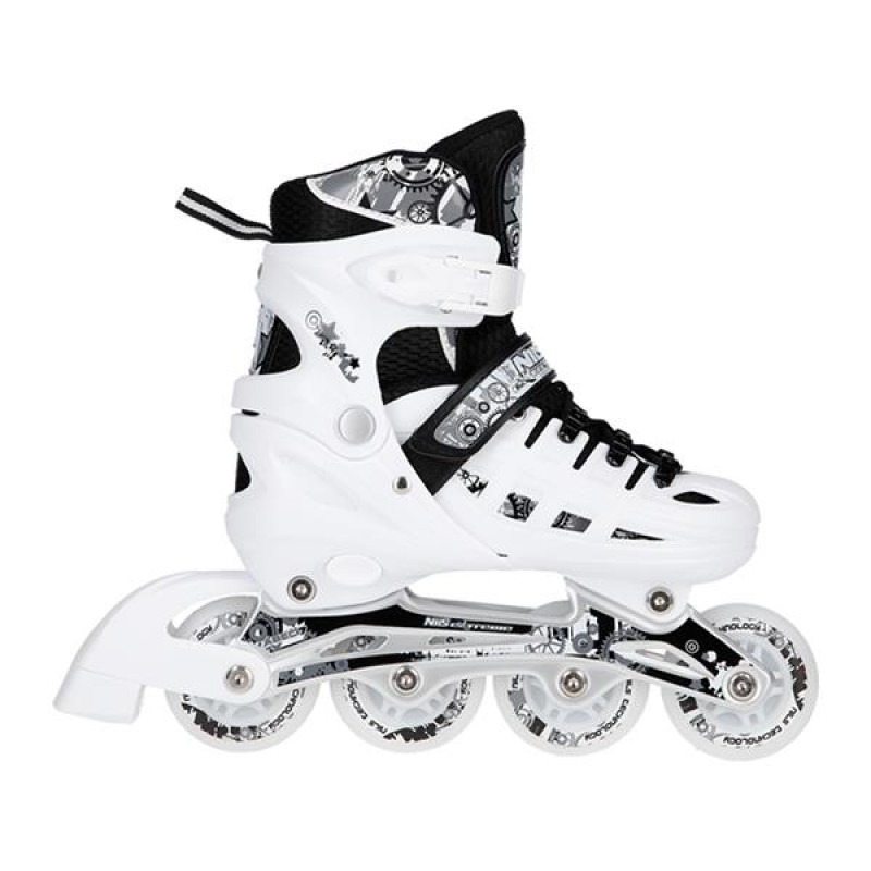 NH10905 4in1 LED SIZE M(35-38)  INLINE/ICE-SKATES NILS EXTREME