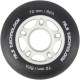 PU 72 x 24 BLACK MAT 82A WHEELS 4 PCS. NILS EXTREME