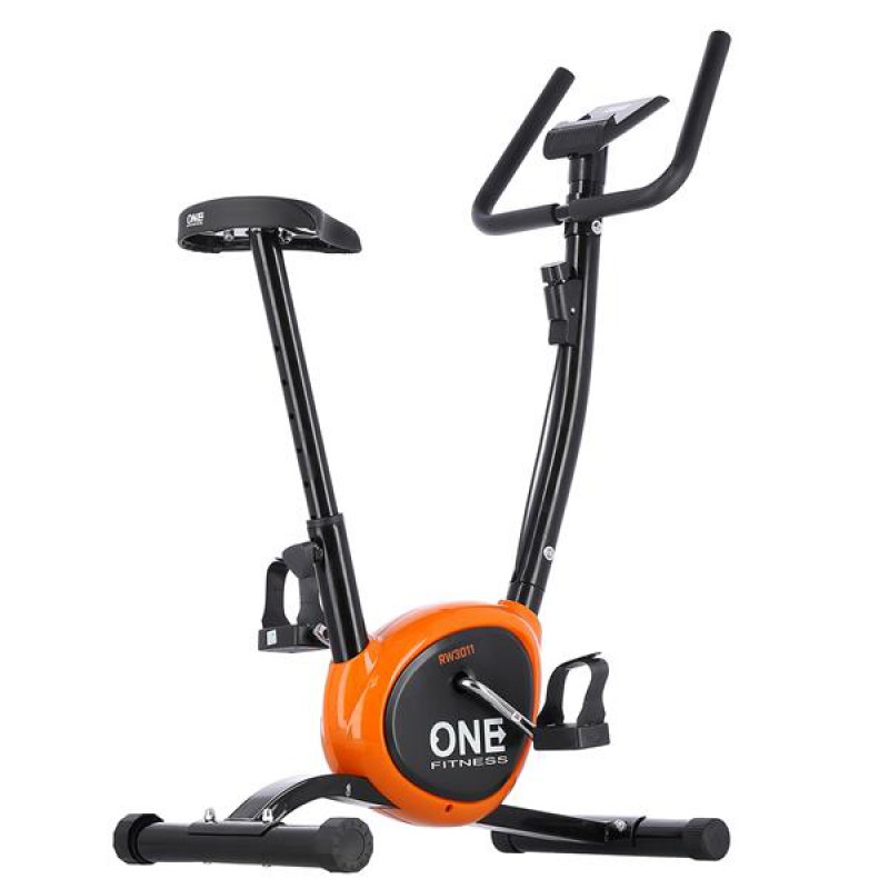 RW3011 BLACK-ORANGE  EXERCISE BIKE ONE FITNESS