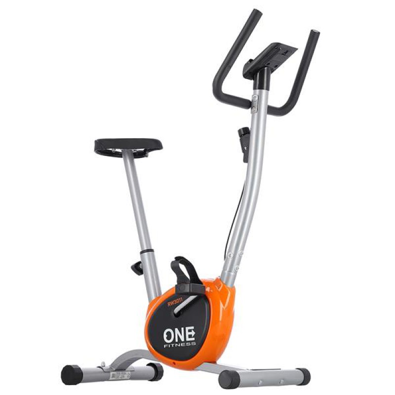 RW3011 SILVER-ORANGE  EXERCISE BIKE ONE FITNESS